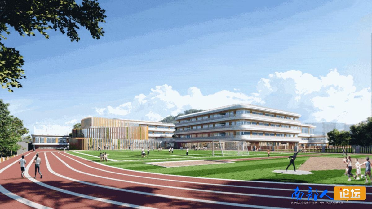 南部城事-南部县五里实验学校建设项目； 南部县五里实验学校建设项目 （初中部）(3)