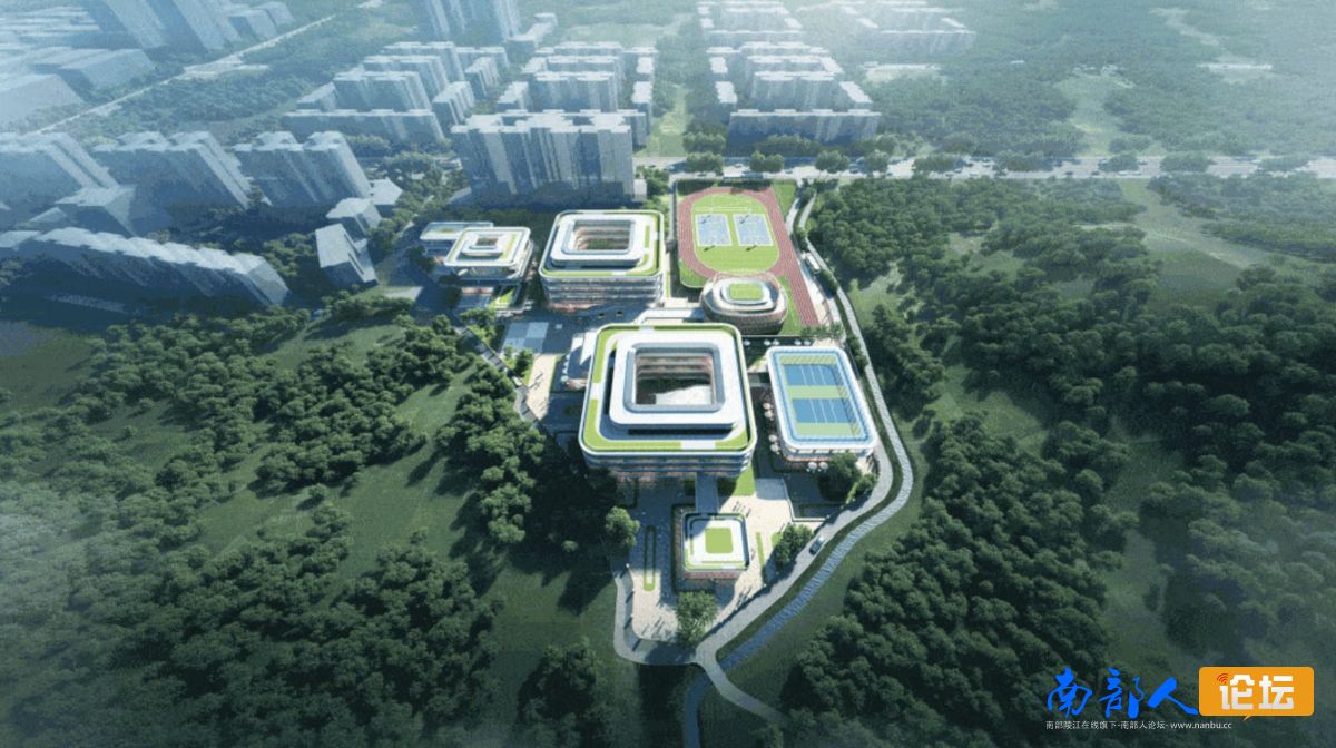 南部城事-南部县五里实验学校建设项目； 南部县五里实验学校建设项目 （初中部）(1)